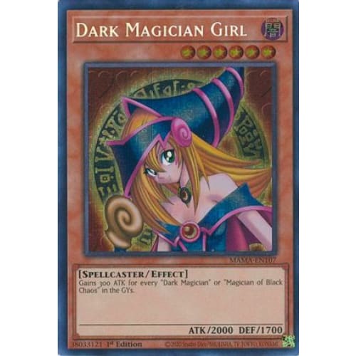 Dark Magician Girl (Secret Pharaoh’s Rare) (MAMA-EN107)