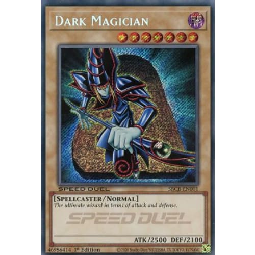 Dark Magician (Secret) (SBCB-EN001) Secret Rare 1st Edition