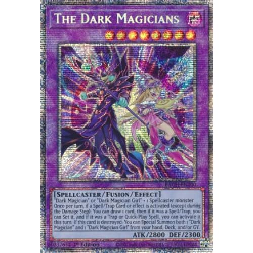The Dark Magicians (Starlight Rare) (BACH-EN100) Starlight