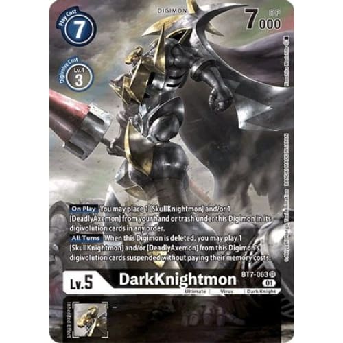 DarkKnightmon (Alternate Art) (BT7-063 SR) Super Rare Foil