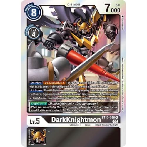 DarkKnightmon - BT10-066 - Rare Foil - Single