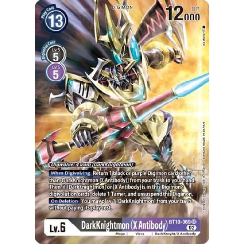 DarkKnightmon (X Antibody) (Alternate Art) - BT10-069