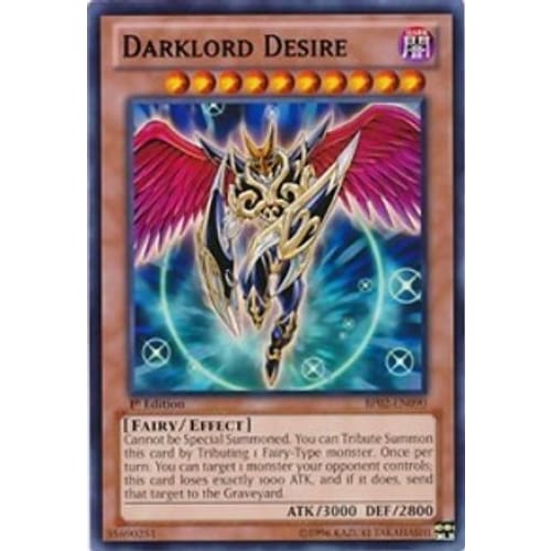 Darklord Desire (YG05-EN001) Ultra Rare Limited - Single