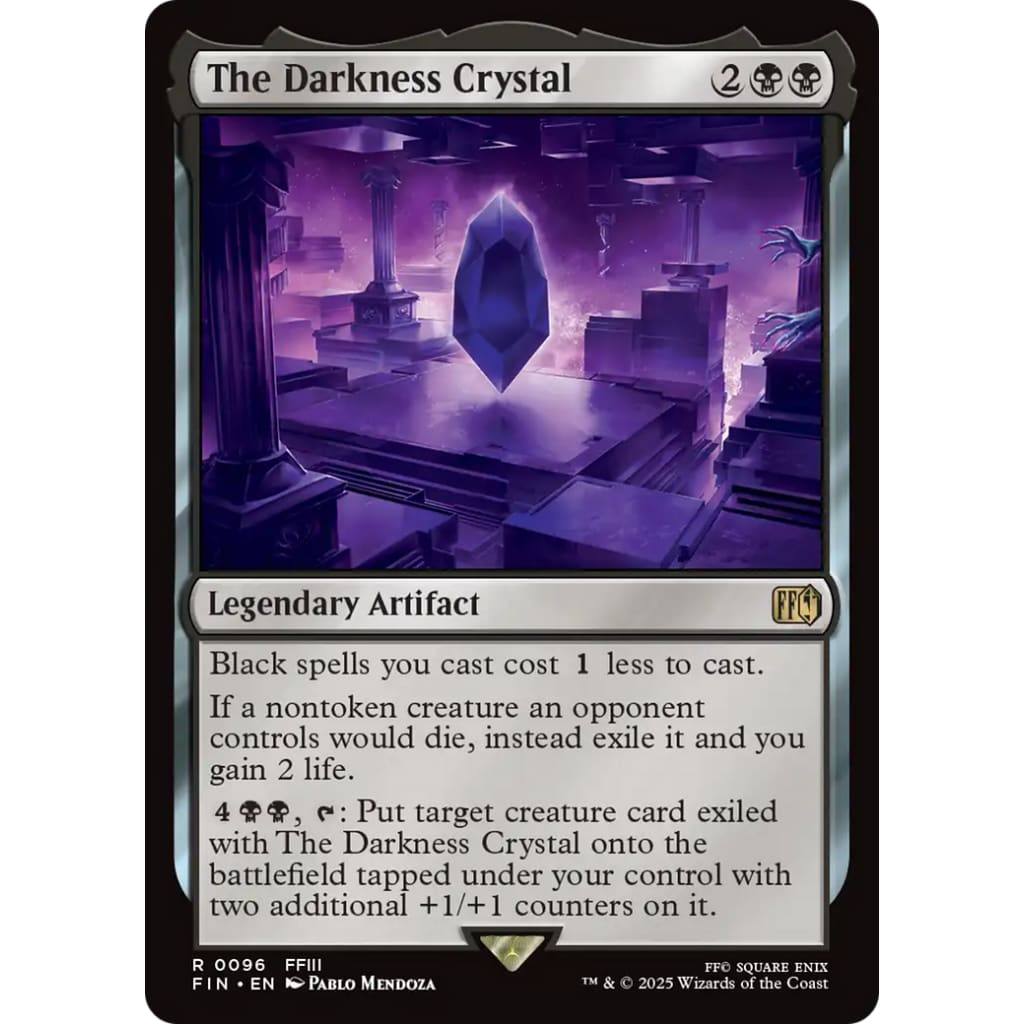 The Darkness Crystal (FIN-096) Foil - Single