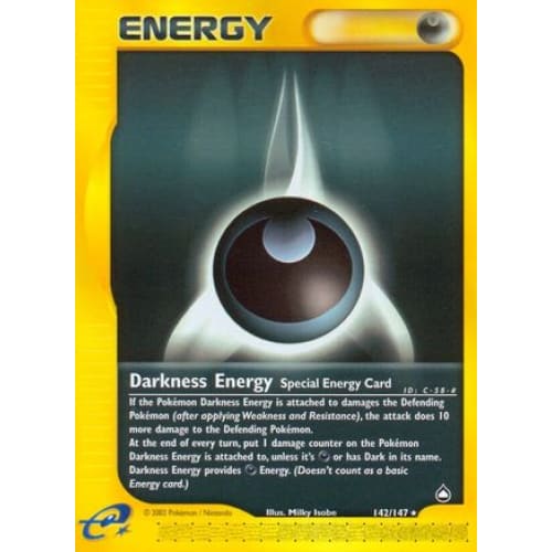 Darkness Energy (142/147) Rare Classic - Single