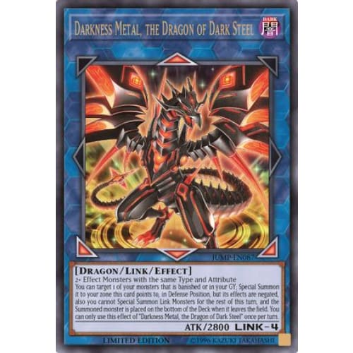 Darkness Metal the Dragon of Dark Steel (JUMP-EN087) Ultra