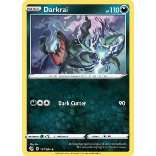 Darkrai (167/264) Uncommon - Single