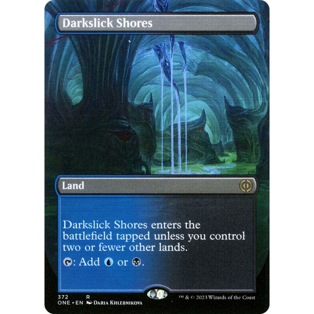 Darkslick Shores (ONE-372) (Borderless) Foil - Single