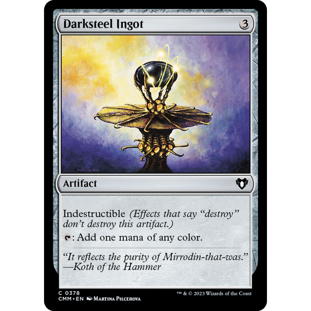 Darksteel Ingot (CMM-378) Foil - Single