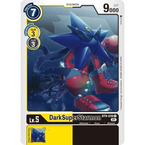 DarkSuperStarmon - BT9-039 - Common - Single
