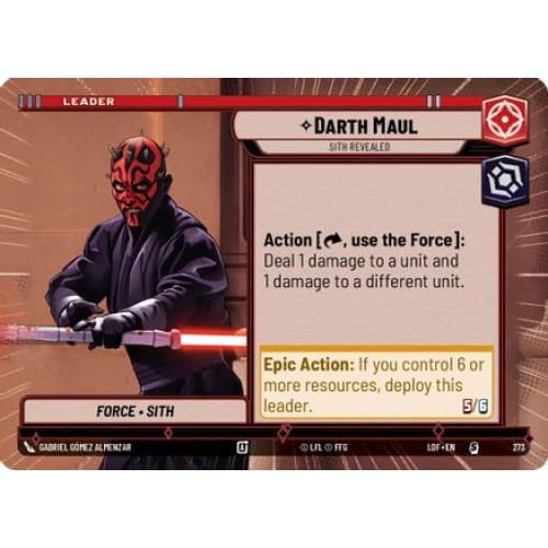 Darth Maul - Sith Revealed (Hyperspace) (273) - Single