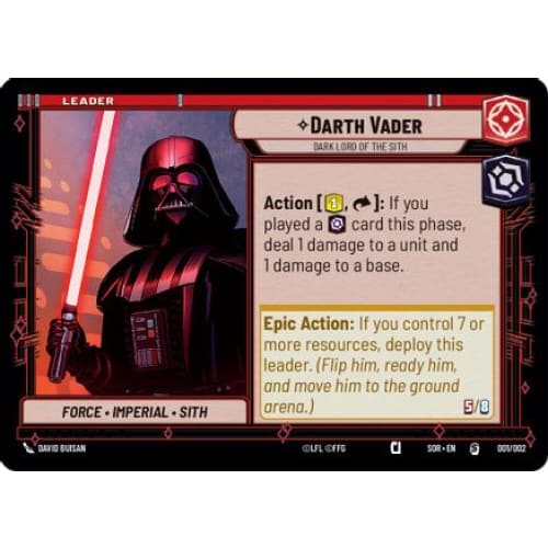 Darth Vader - Dark Lord of the Sith (001/002) - Prerelease