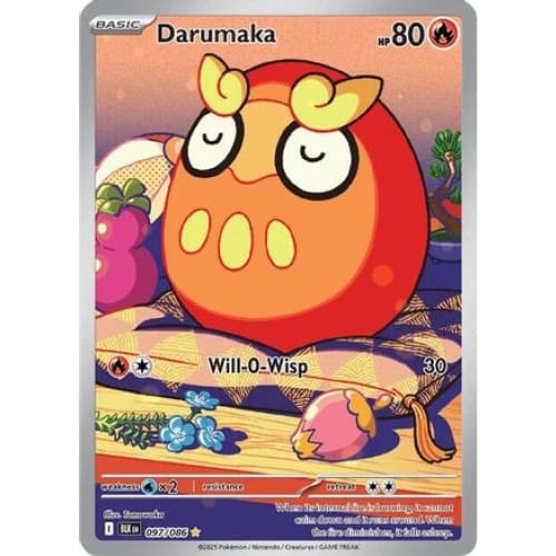 Darumaka - 097/086 (97) Illustration Rare Holofoil - Single