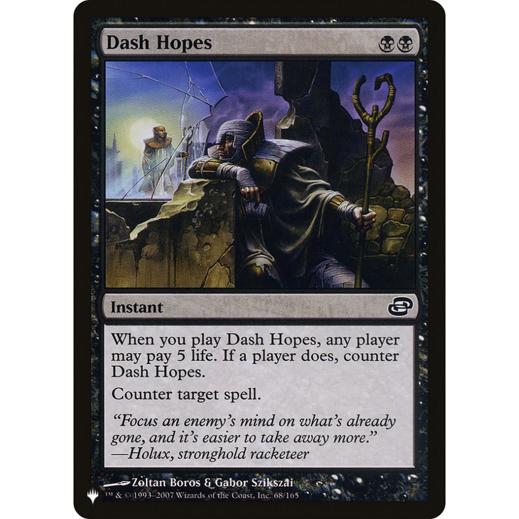 Dash Hopes (PLST-PLC-68) - Single