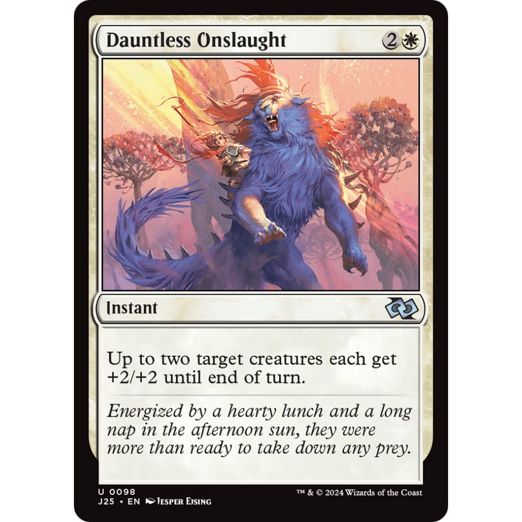 Dauntless Onslaught (J25-098) - Single