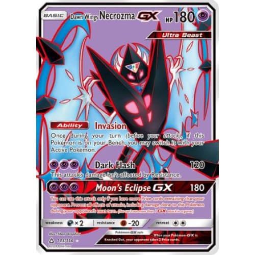 Dawn Wings Necrozma-GX (143/156) Ultra Rare Holofoil