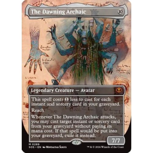 The Dawning Archaic (Borderless) (SOS-289) Foil - Single