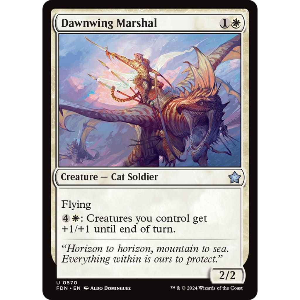 Dawnwing Marshal (FDN-570) - Single