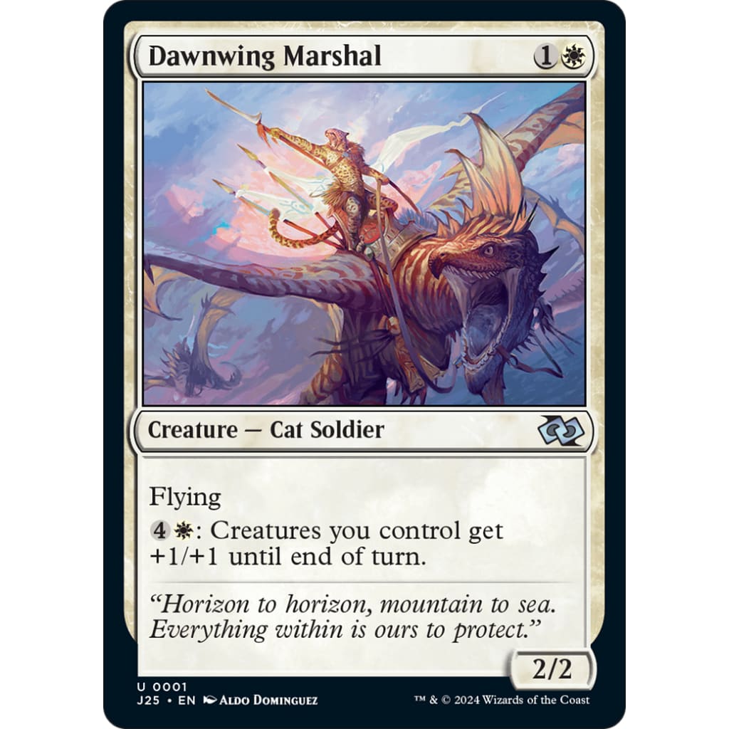Dawnwing Marshal (J25-001) - Single