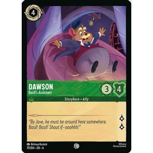 Dawson - Basil’s Assistant (77/204) - Azurite Sea - Single
