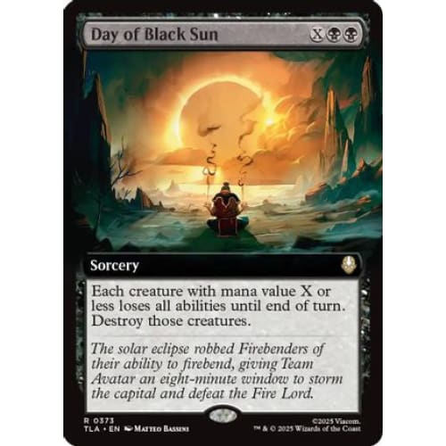 Day of Black Sun (Extended Art) (TLA-373) Foil - Single