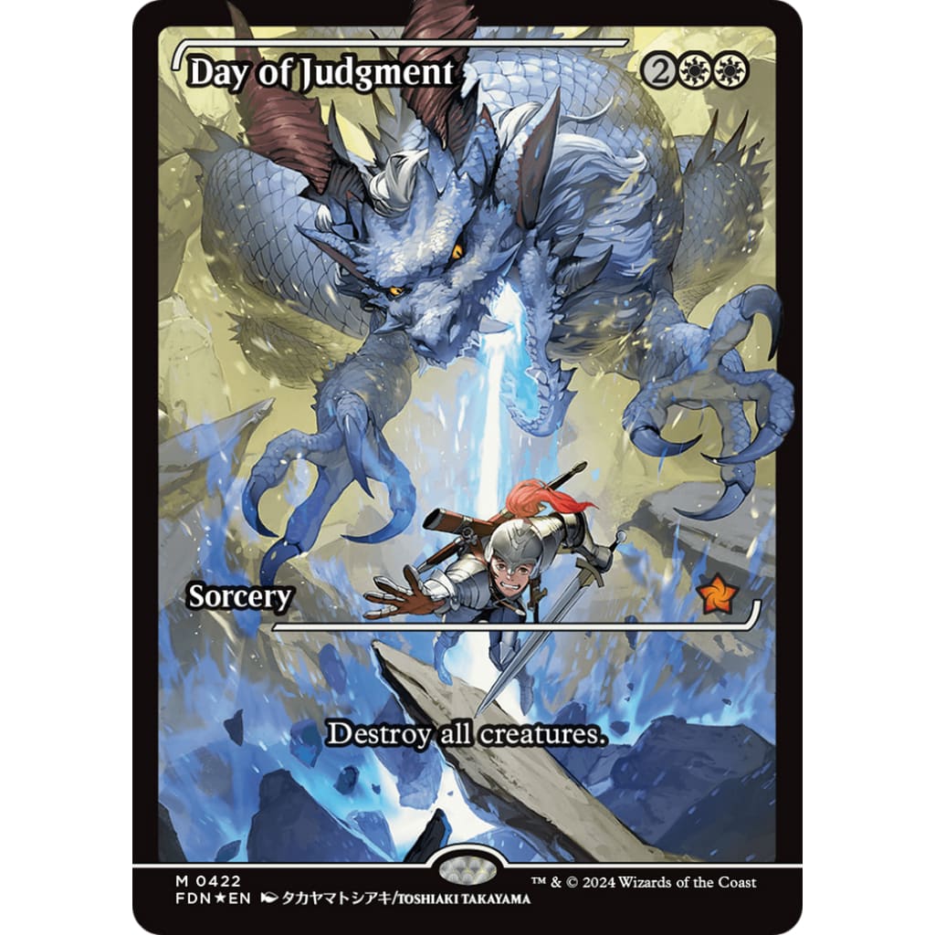 Day of Judgment (FDN-422): (Showcase) Foil - Single