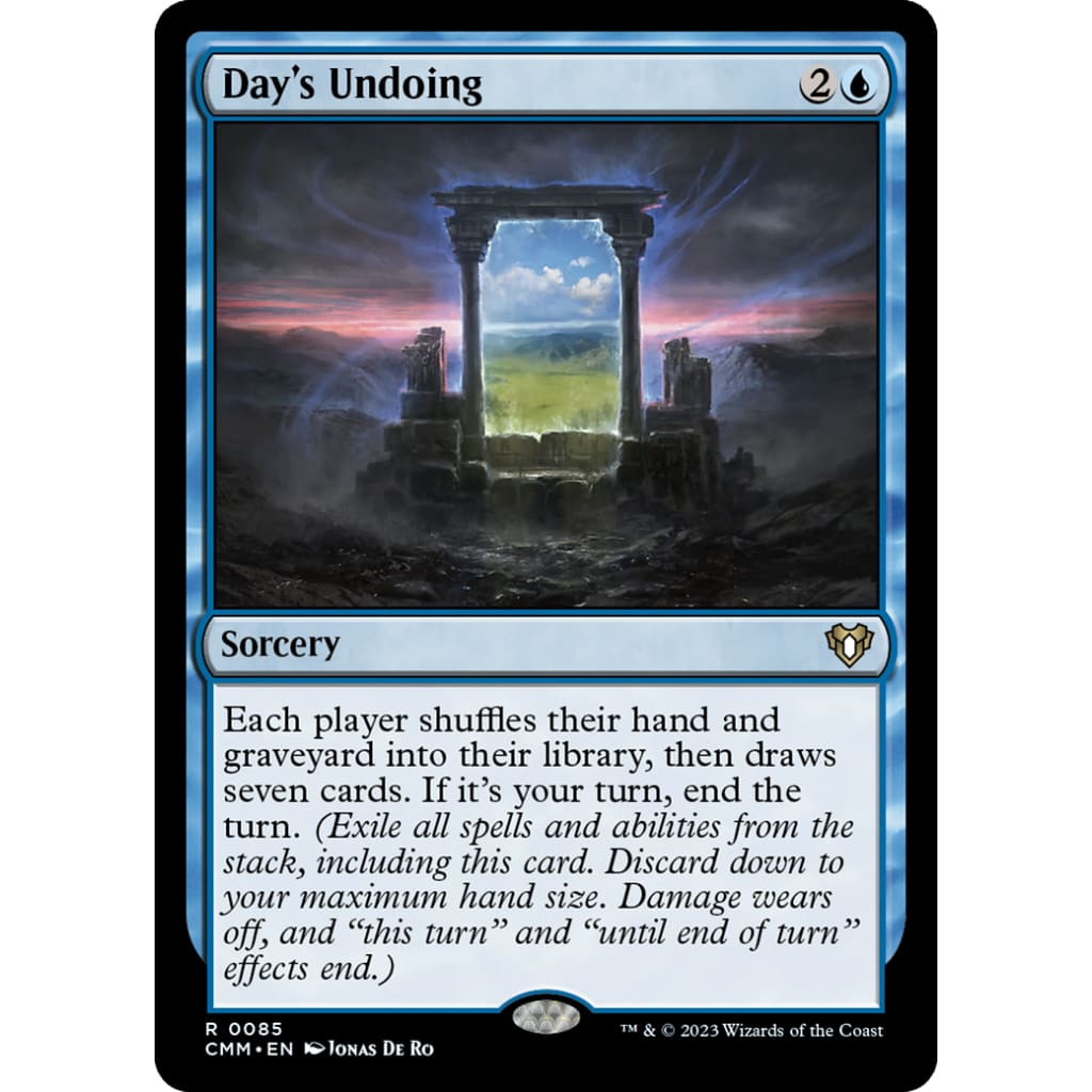 Day’s Undoing (CMM-085) Foil - Single