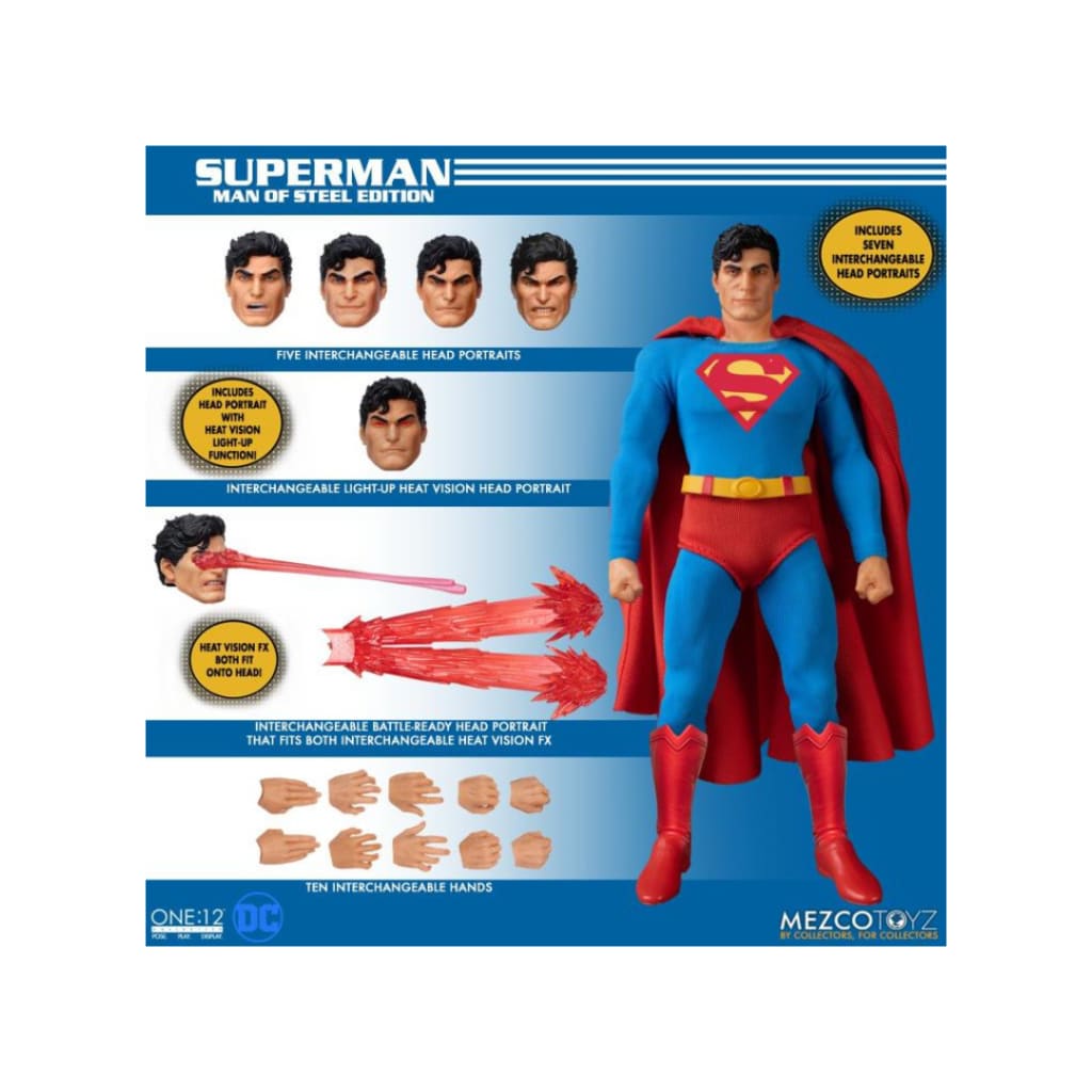 DC Comics One:12 Collective Superman: Man of Steel Edition