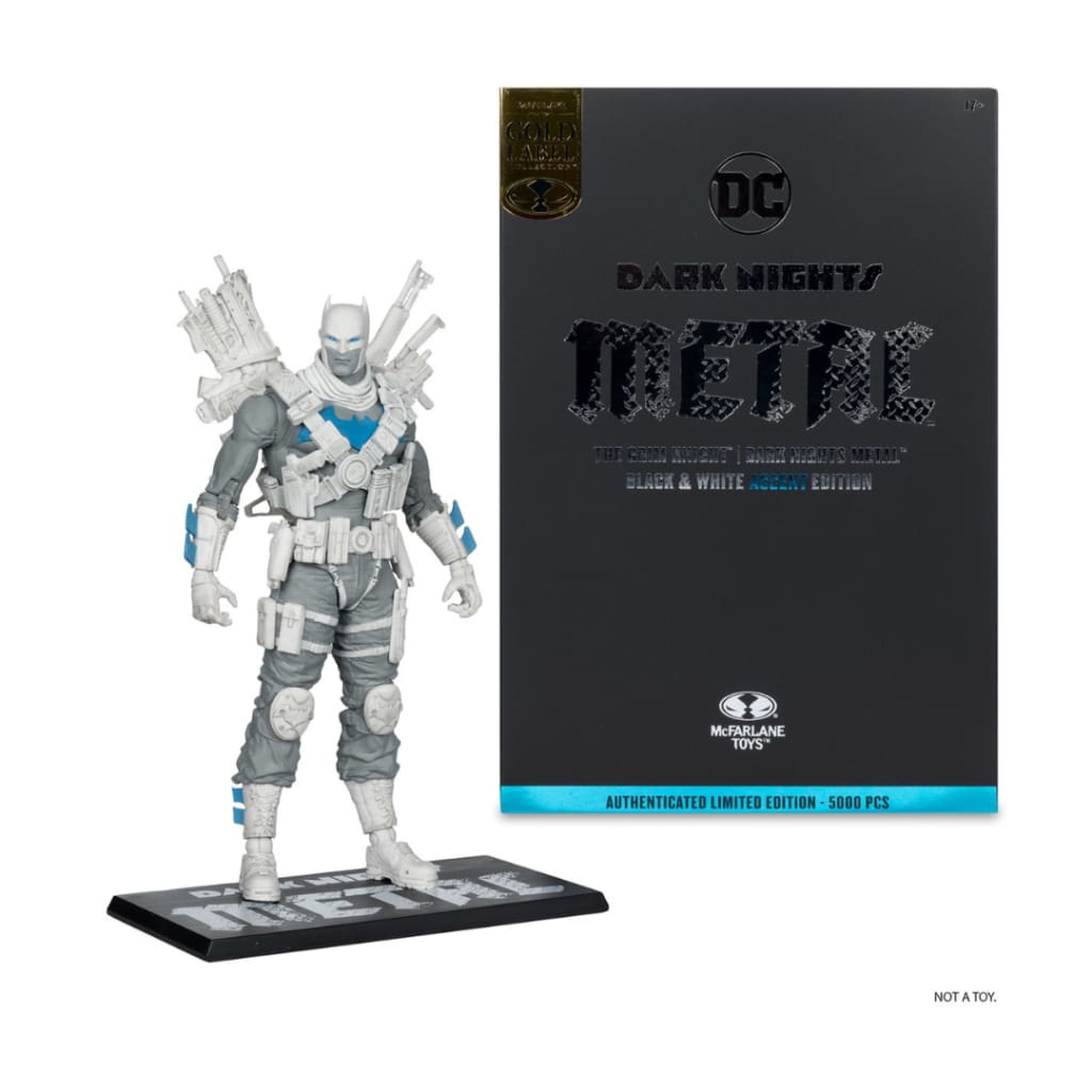 DC Multiverse The Grim Knight (Dark Nights Metal) Black &