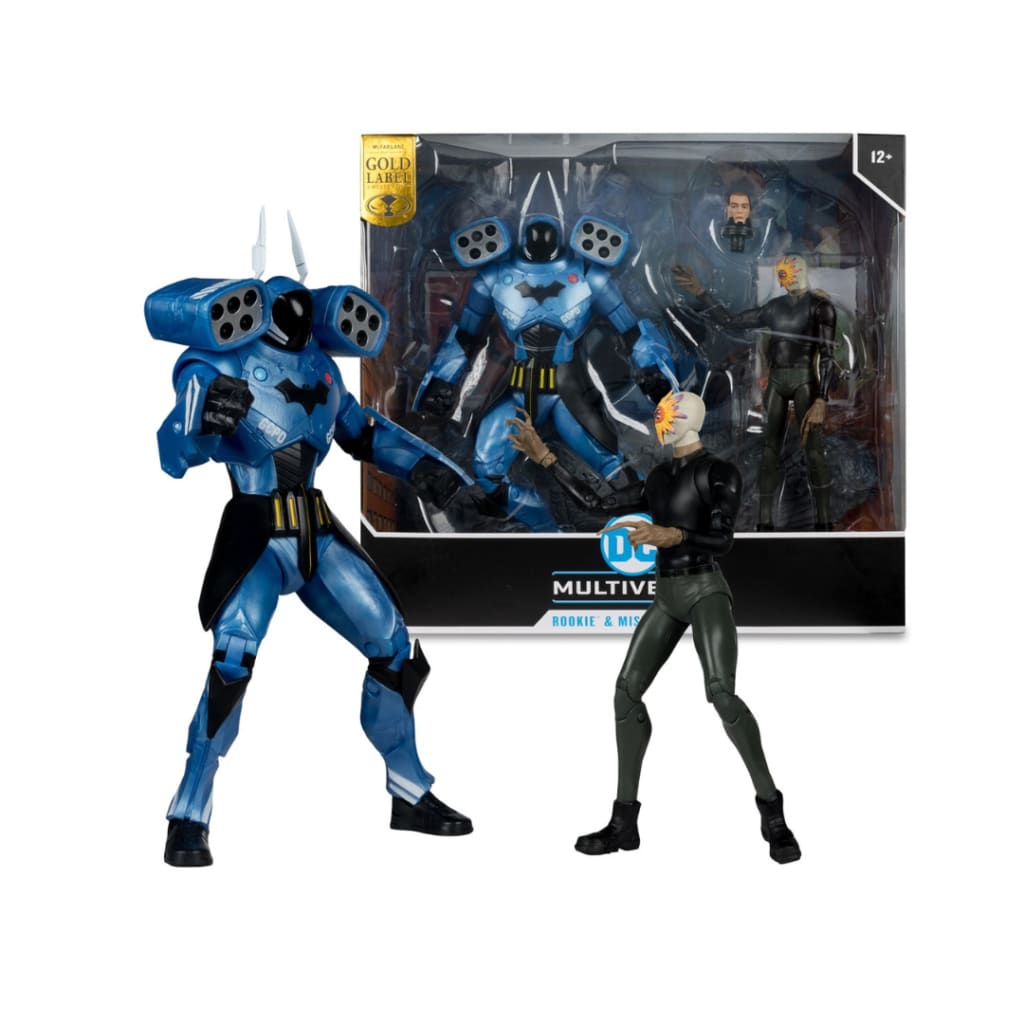 DC Multiverse Rookie & Mister Bloom Mega Figure 7in Action