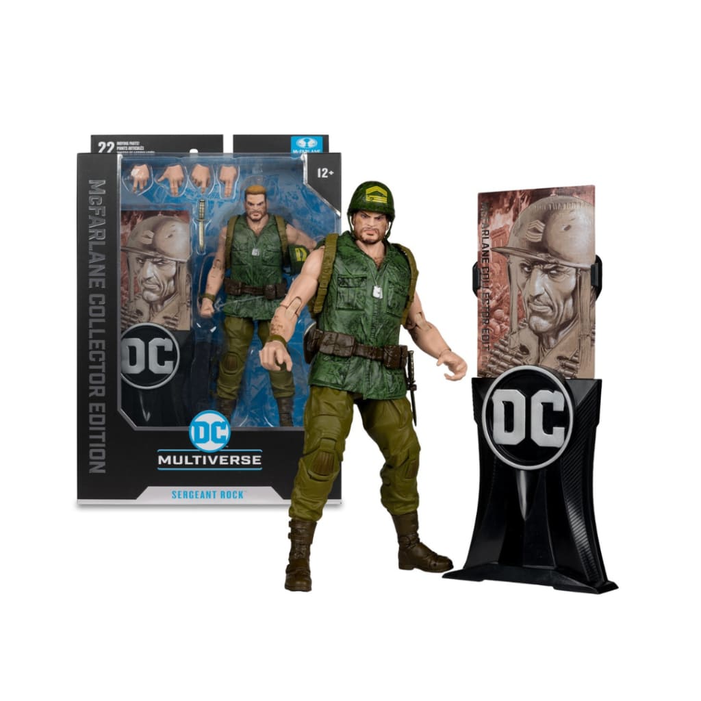 DC Multiverse Sergeant Rock (DC Classic) 7-Inch Figure