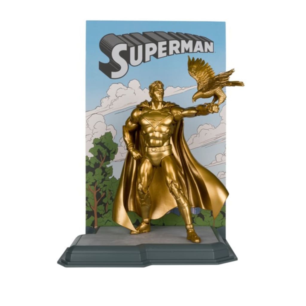 DC Multiverse Superman with Eagle Gold/Bronze Gold Label