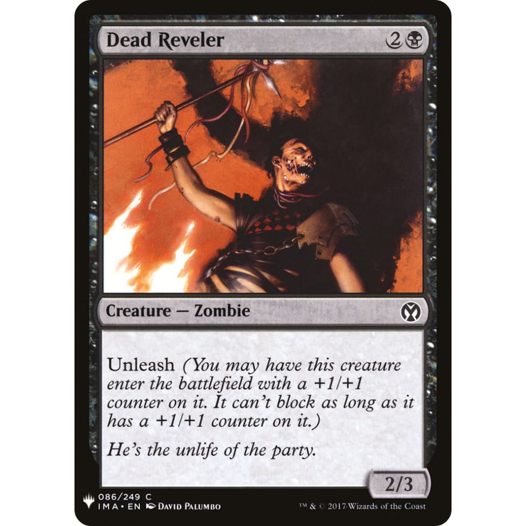 Dead Reveler (PLST-IMA-86) - Single