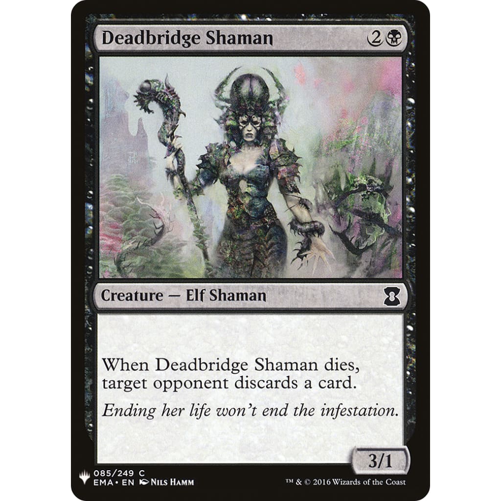 Deadbridge Shaman (PLST-EMA-85) - Single
