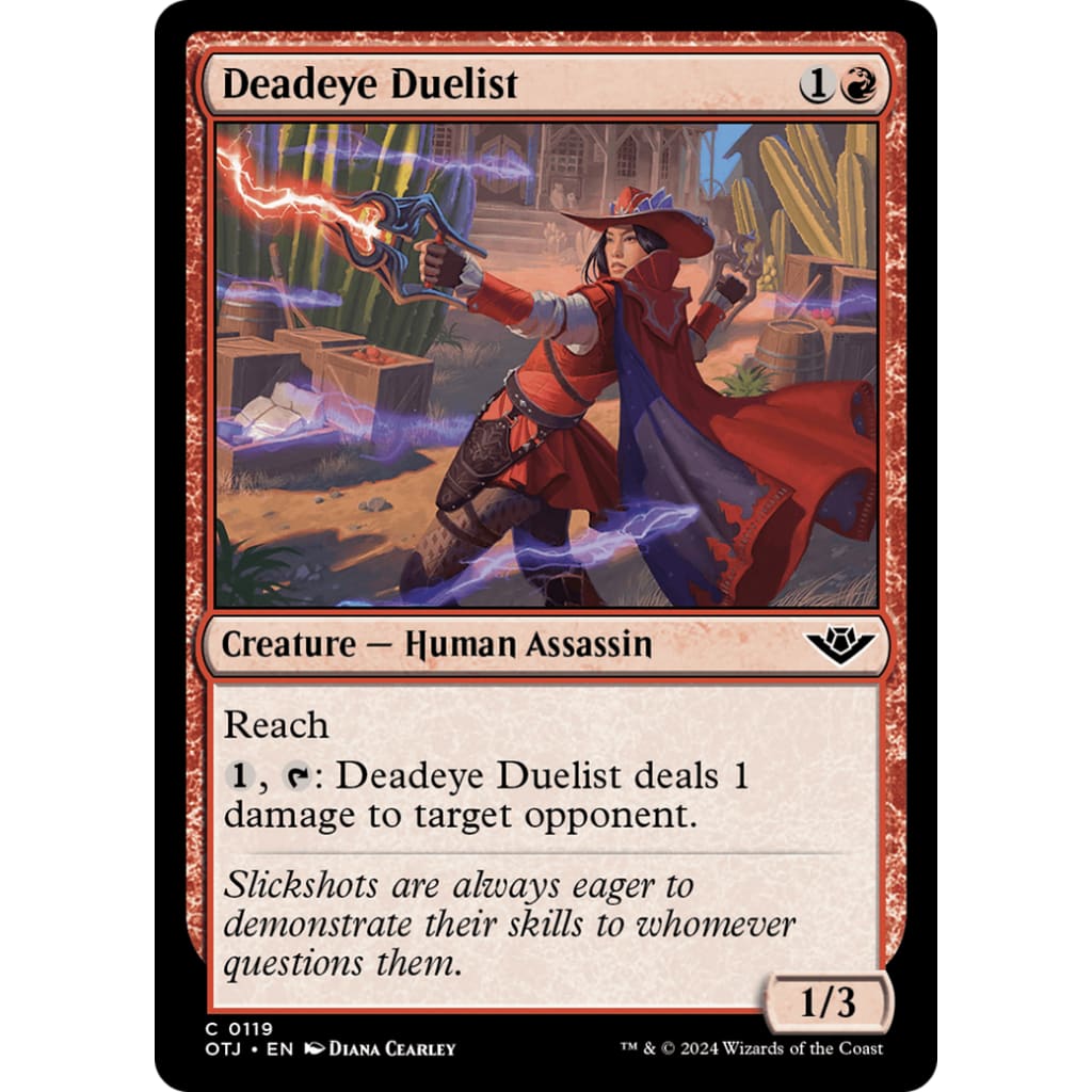 Deadeye Duelist (OTJ-119) Foil - Single
