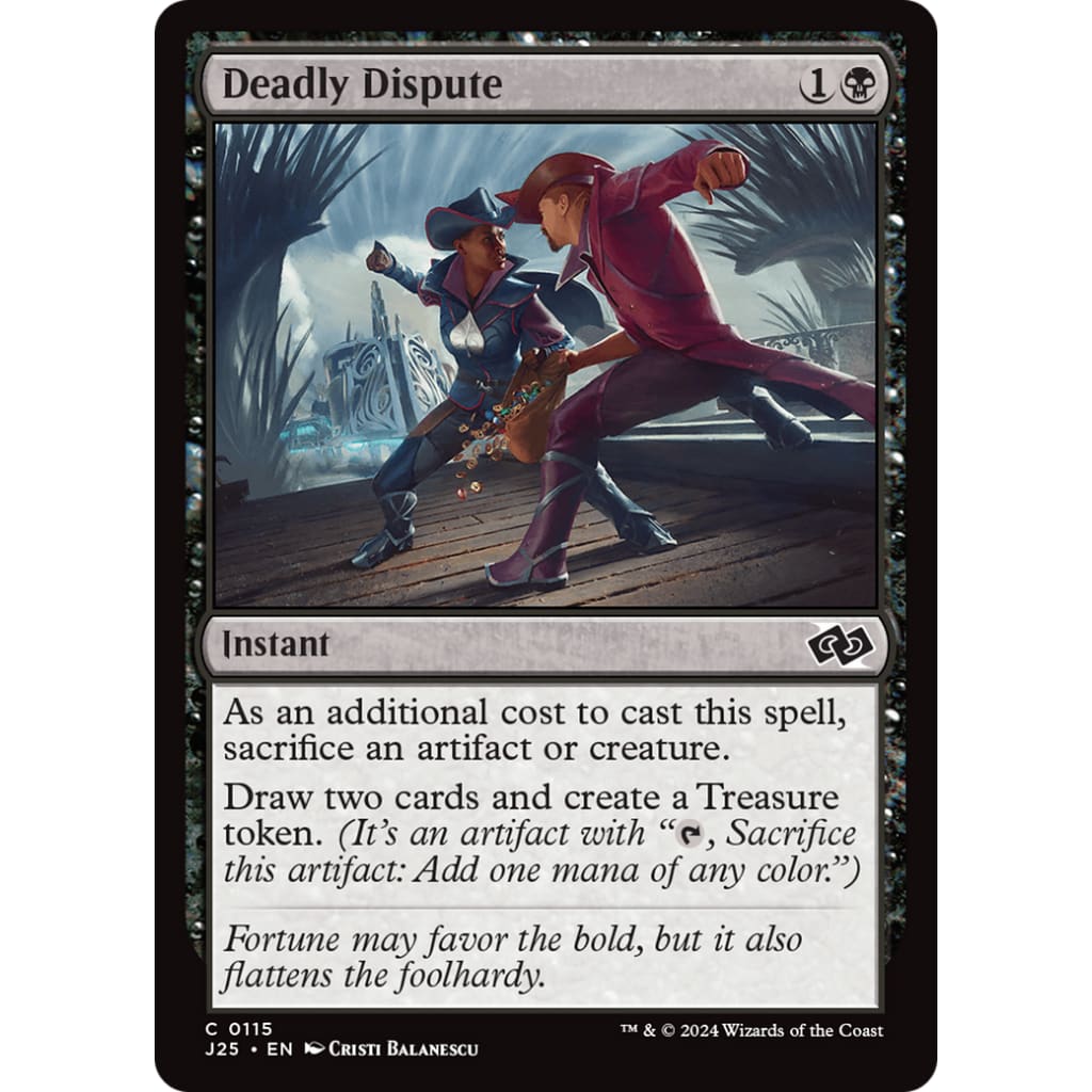 Deadly Dispute (J25-115) - Single