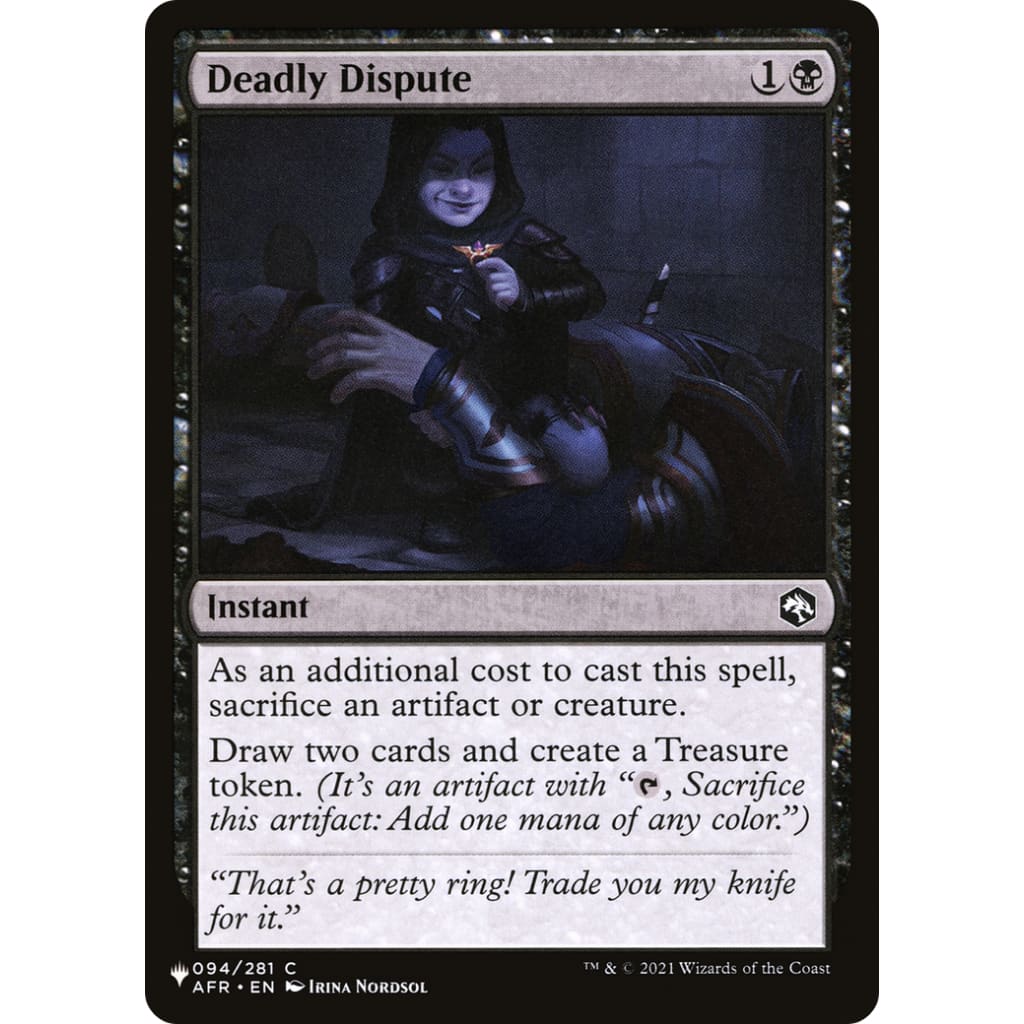 Deadly Dispute (PLST-AFR-94) - Single