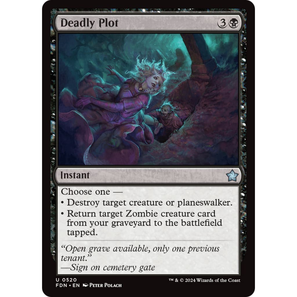 Deadly Plot (FDN-520) - Single