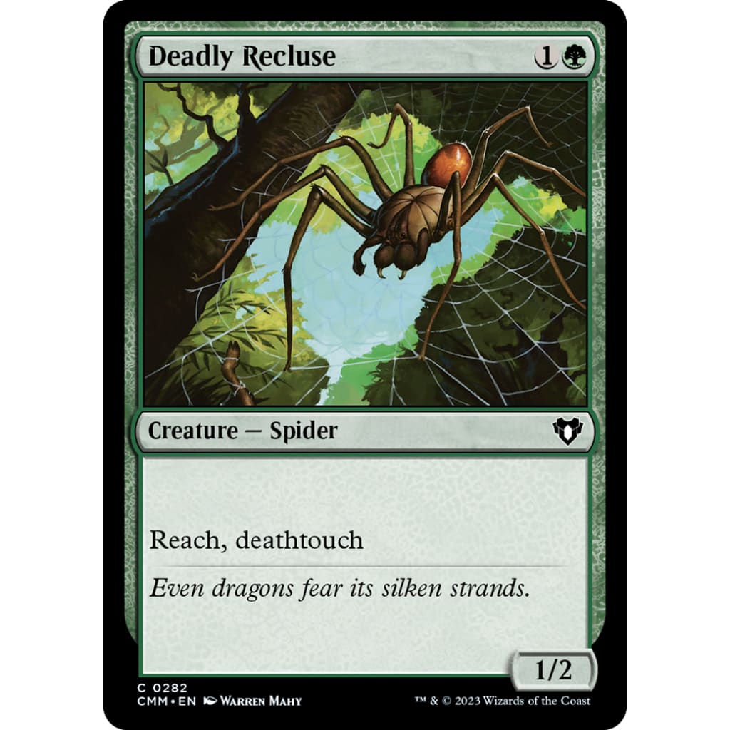 Deadly Recluse (CMM-282) Foil - Single