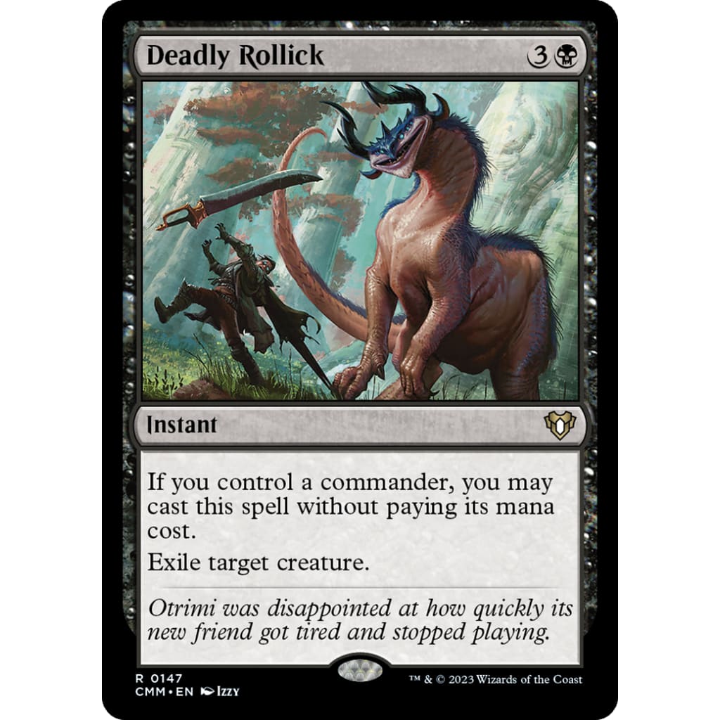 Deadly Rollick (CMM-147) Foil - Single