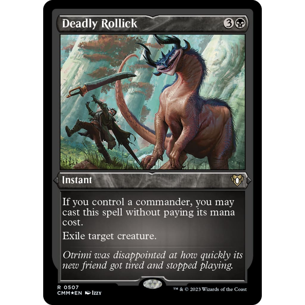 Deadly Rollick (CMM-507) Etched Foil - Single