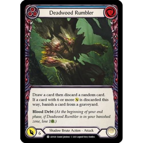 Deadwood Rumbler (Blue) (BLITZ DECK: MONARCH - LEVIA)
