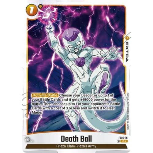 Death Ball (Bonus Pack Alternate Art) (FS04-16) - Starter