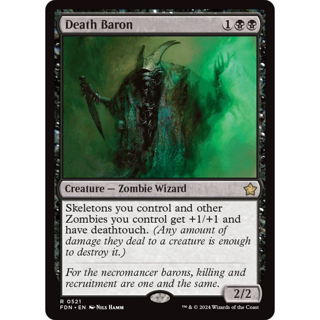 Death Baron (FDN-521) - Single