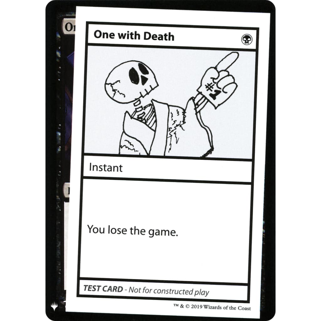 One with Death (CMB1-045) - Single