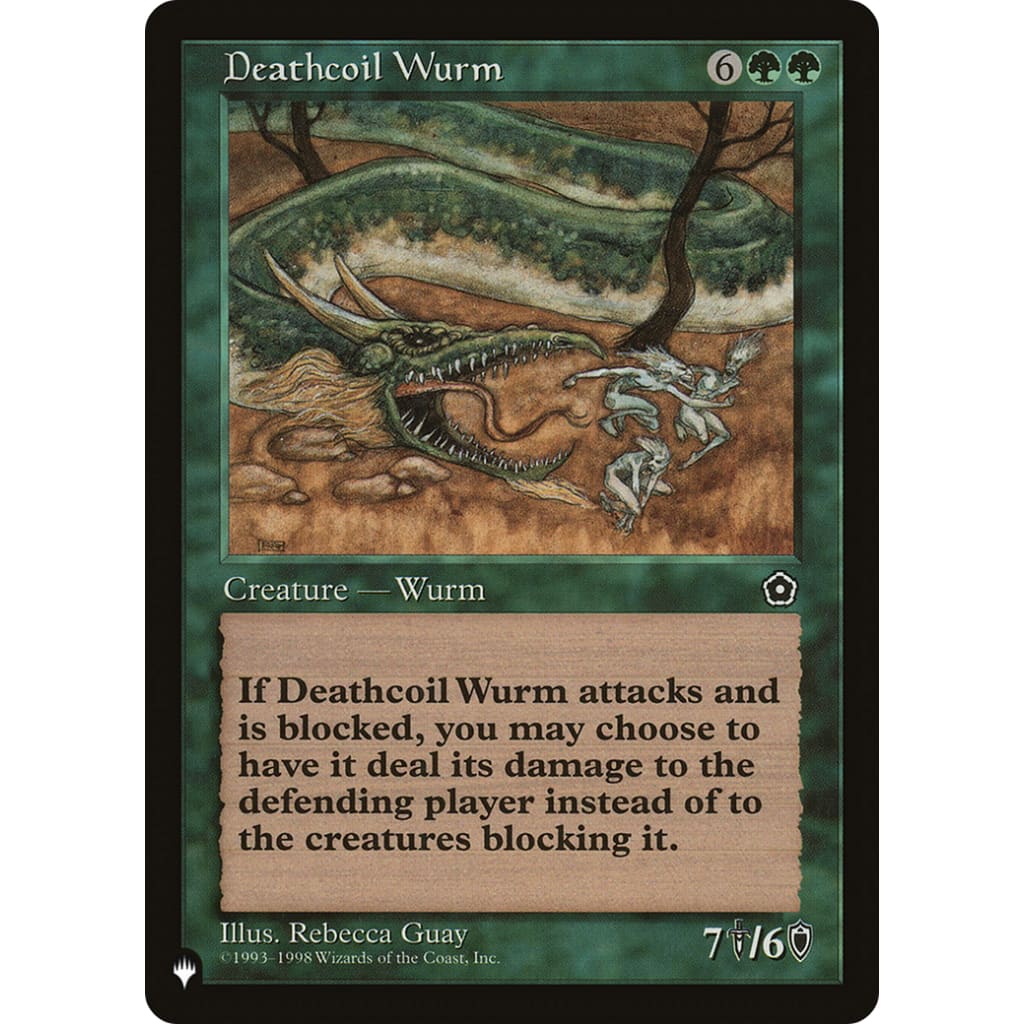 Deathcoil Wurm (PLST-P02-125) - Single