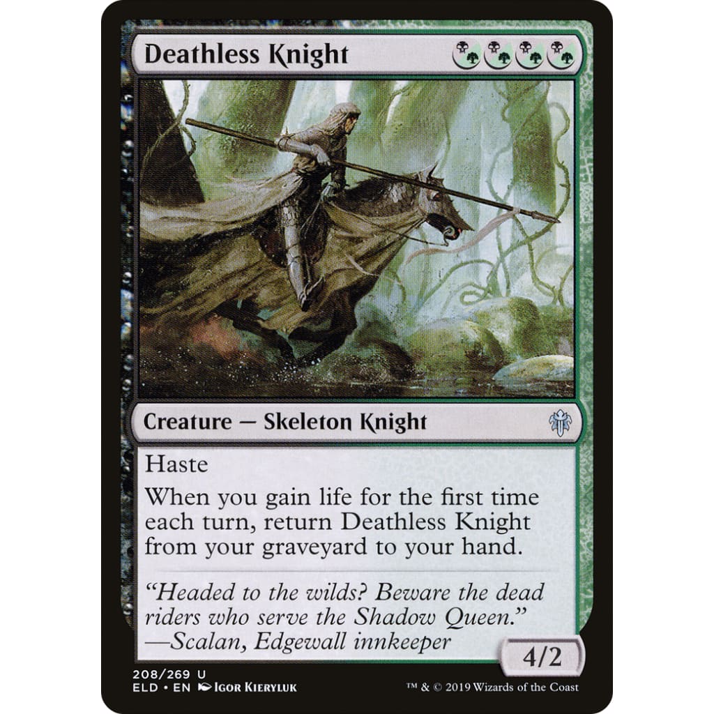 Deathless Knight (ELD-208) - Single
