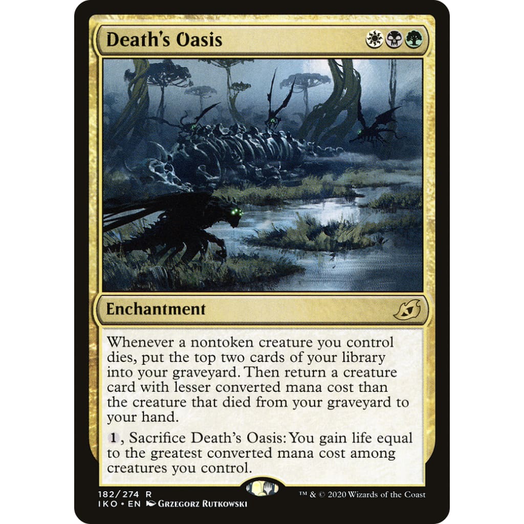 Death’s Oasis (IKO-182) Foil - Single
