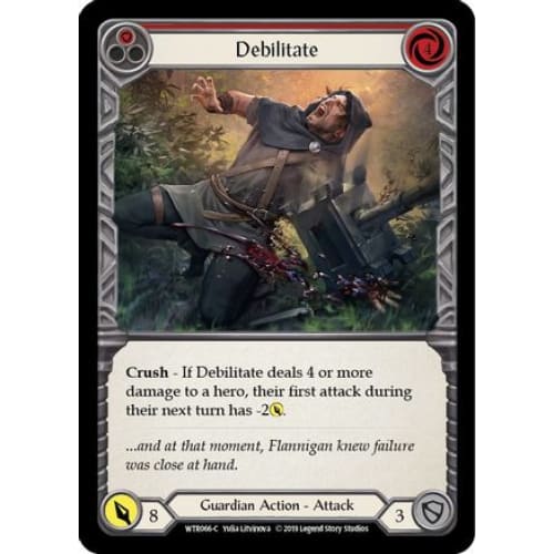 Debilitate (Red) (WELCOME TO RATHE) Unlimited Edition