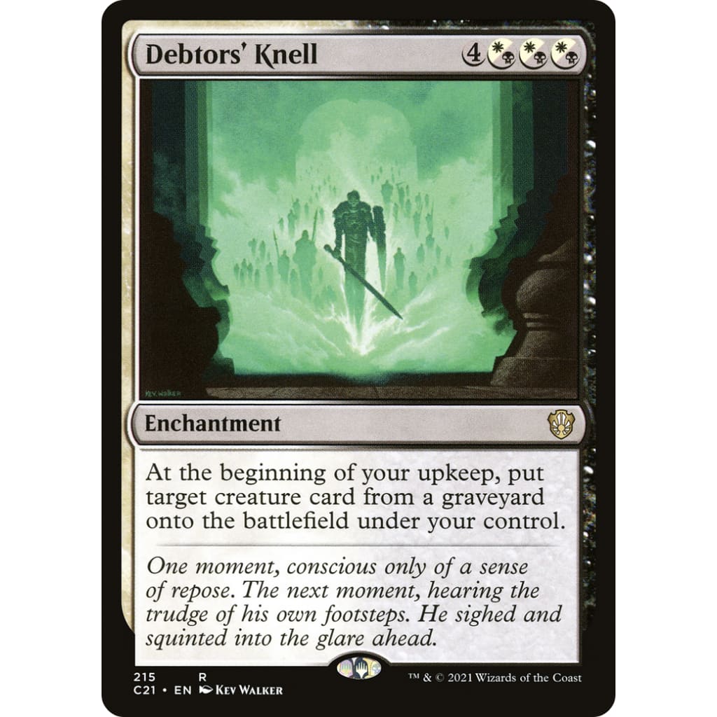 Debtors’ Knell (C21-215) - Single